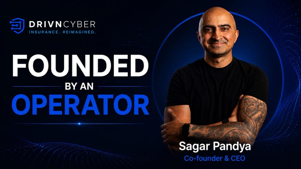 Founded by an Operator: Sagar Pandya, Co-founder & CEO